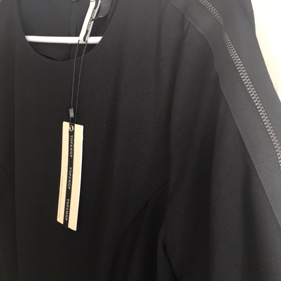 Topshop black shift dress - Picture 3 of 4